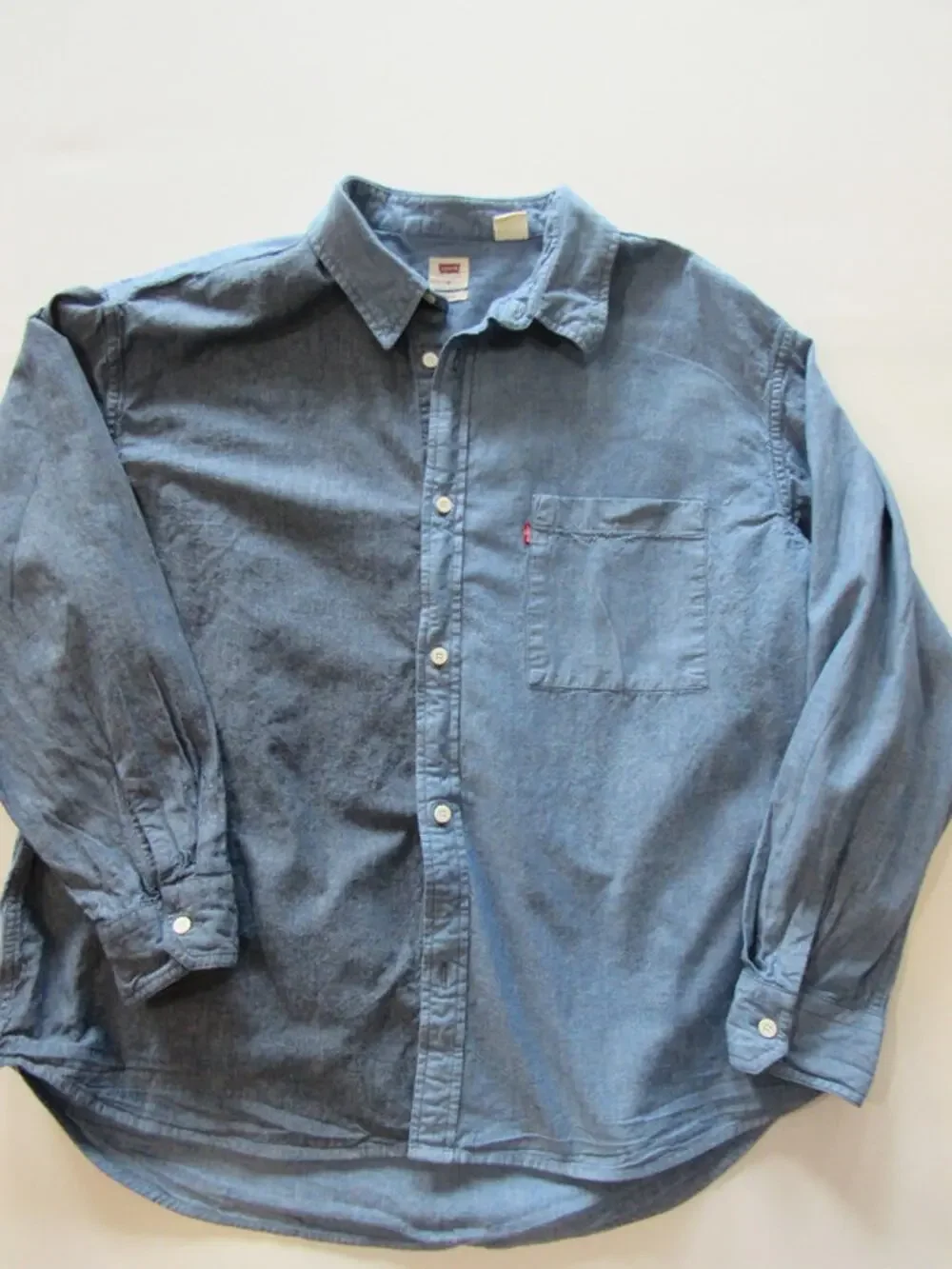 Levi's Two-Tone Denim Collared Shirt
